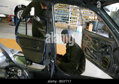 Mitsuoka Auto Fabrik und Produktion Linien, in der Nähe von Toyama, Japan, Mittwoch, 14. November 2007. Stockfoto