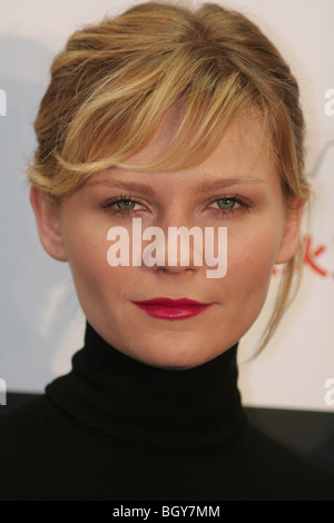 "SPIDERMAN 3" Welt-PREMIERE, Tokio, JAPAN, Apr. Montag 16. 2007. US-amerikanische Schauspielerin Kirsten Dunst. Stockfoto