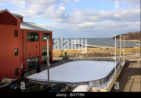 Port Jefferson Harbor, Long Island, NY Stockfoto