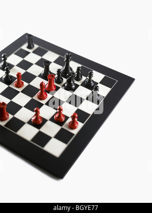 Schachfiguren Stockfoto