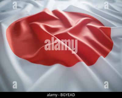 Japanische Flagge Stockfoto