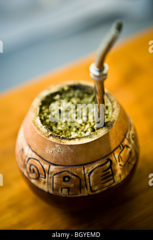 Yerba Mate Becher Und Stroh Traditionelles Getränk Aus Argentinien -  Stockfotografie: lizenzfreie Fotos © 123bubu45 212168190