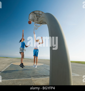 Basketball-Spieler Stockfoto
