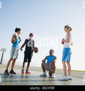 Basketball-Spieler Stockfoto