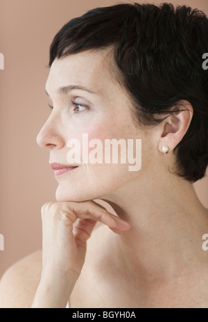 Porträt der Frau Stockfoto