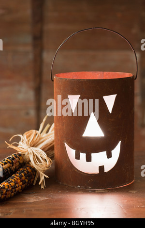 Halloween Laterne Stockfoto