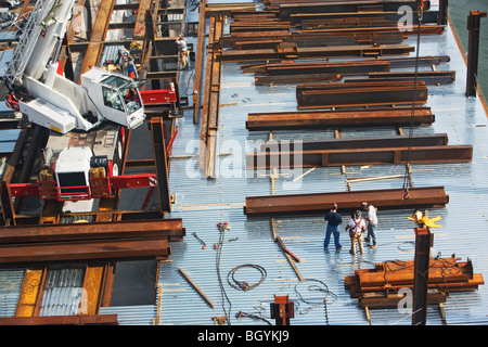 Baustelle Stockfoto