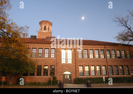 Wichita Falls, TX, Texas Midwestern State University, Abend Stockfoto