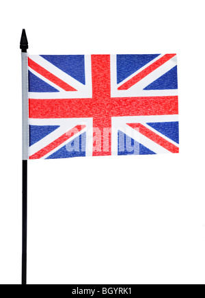 Union Jack-Flagge des Vereinigten Königreichs Großbritannien und Nordirland Stockfoto