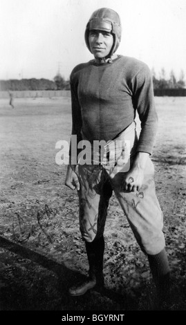 Porterville Highschool-Football-Spieler aus den 1920er Jahren. Stockfoto