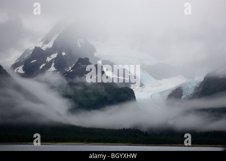 Nordwestlichen Fjord, Kenai-Fjords-Nationalpark, Alaska. Stockfoto