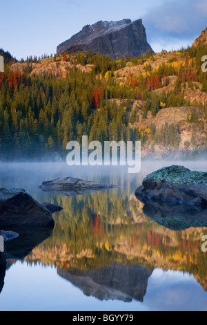 Bärensee, Rocky Mountain National Park, Colorado. Stockfoto