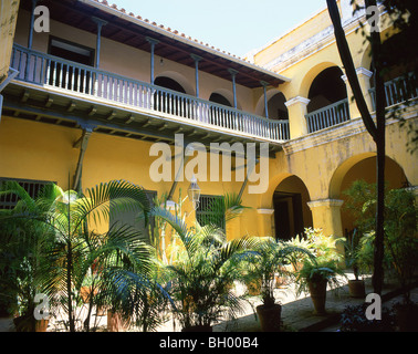 Museo Romantico Hof, Plaza Mayor, Trinidad, Sancti Spiritus, Republik Kuba Stockfoto