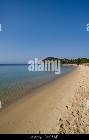 Griechenland, Skiathos Insel, der Strand Koukounaries Stockfoto