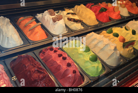 Eis zum Verkauf Stockfoto