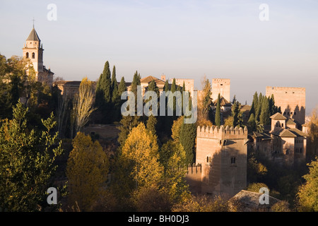 Palast von Alhambra, Granada, Andalusien, Spanien. Stockfoto