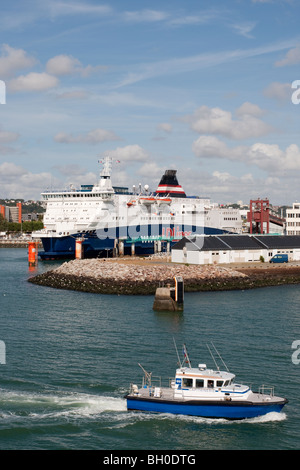 Hafen von Le Havre. Stockfoto