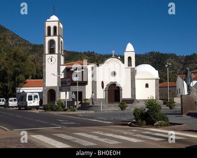 Das 17. Jahrhundert Kirche von San Fernando in Santiago del Teide Teneriffa Stockfoto