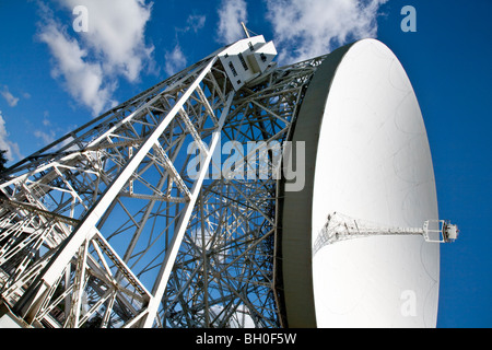 Größte Radioteleskop Teller an Jodrell Bank Stockfoto