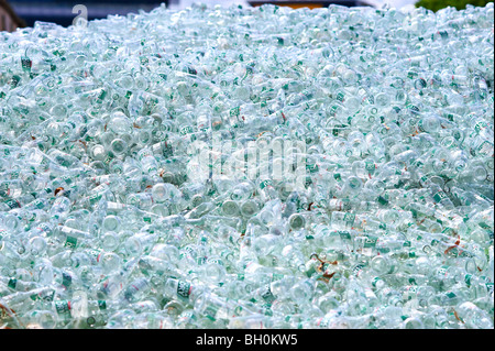 Glas-recycling-Anlage Stockfoto
