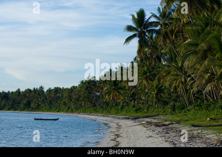 Strand auf Kei Kecil (Kai Inselchen), Teil von den Molukken, Indonesien. Stockfoto