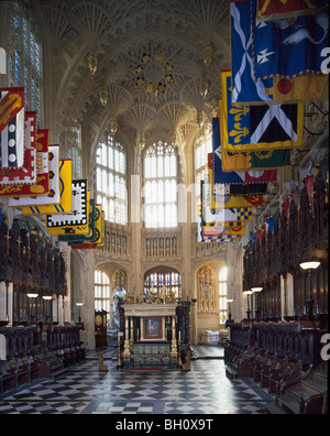 Heinrich VII. Kapelle Westminster Abbey Voltigieren Stockfoto