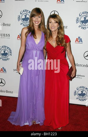 KATHERINE SEYMOUR JANE SEYMOU SCHAUSPIELERIN & TOCHTER BEVERLY HILLS KALIFORNIEN USA 25.10.2008 Stockfoto