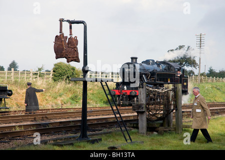 Fairburn Tank Dampfmaschine, 4mt, 42085, Quorn und Woodhouse, großer Hauptbahnhof, Leicestershire, England Stockfoto