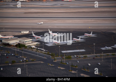 Janet Airlines Terminal am McCarran International Airport, Las Vegas, Nevada. Stockfoto