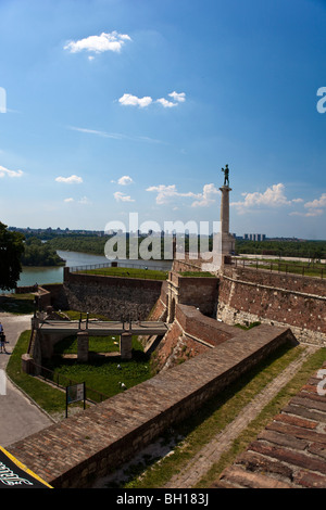 Kalemegdan Festung Belgrad Stockfoto