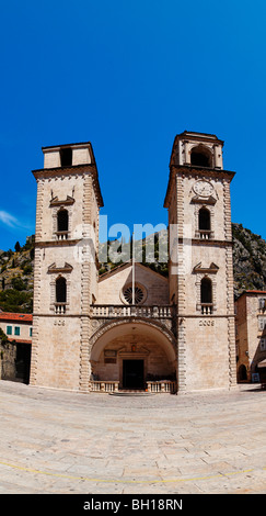 Altstadt von Kotor, St. Tryphon Kathedrale, Montenegro Stockfoto