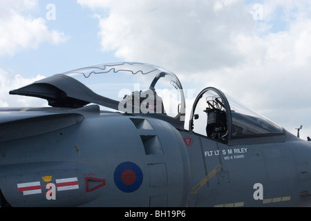 RAF Harrier auf Waddington. Stockfoto