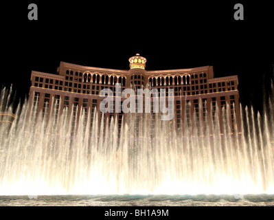 Bellagio Fountains - Las Vegas Stockfoto