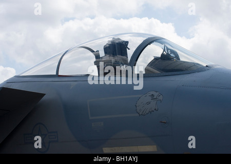 USAF F15 Eagle in Waddington Stockfoto