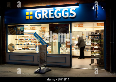 Greggs Bäcker Berkhamsted Hertfordshire Stockfoto