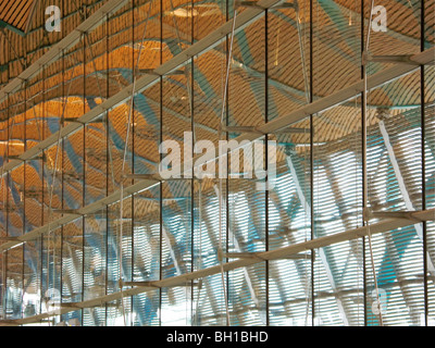 Spanien Madrid Barajas Flughafen Abflug terminal 4 Stockfoto