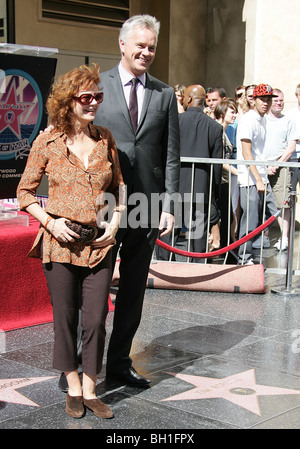 SUSAN SARANDON TIM ROBBINS SCHAUSPIELER HOLLYWOOD LOS ANGELES CA USA 10.10.2008 Stockfoto