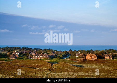 Blick über Kampen, Insel Sylt, Schleswig-Holstein, Deutschland Stockfoto