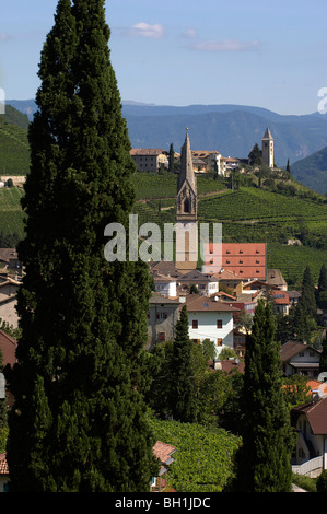 Bergdorf, St. Jakob in Kastellaz, Kastellaz Tramin ein der Weinstraße, Südtirol, Italien Stockfoto