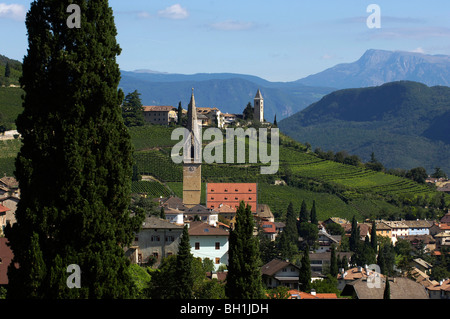 Bergdorf, St. Jakob in Kastellaz, Kastellaz Tramin ein der Weinstraße, Südtirol, Italien Stockfoto