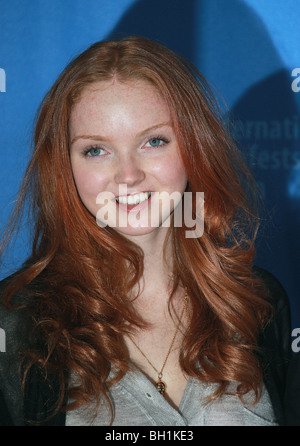 LILY COLE SCHAUSPIELERIN DER GRAND HYATT HOTEL POTSDAMER PLATZ BERLIN-DEUTSCHLAND 02.08.2009 Stockfoto