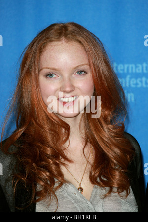 LILY COLE SCHAUSPIELERIN DER GRAND HYATT HOTEL POTSDAMER PLATZ BERLIN-DEUTSCHLAND 02.08.2009 Stockfoto