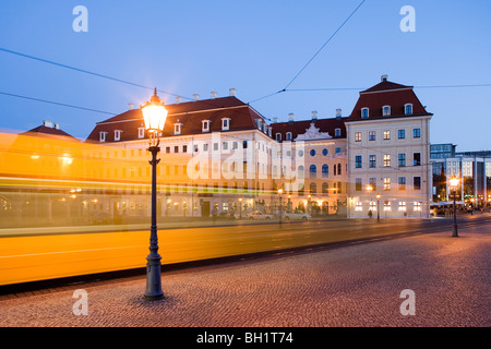 Taschenberg Palais in der Abend, Dresden, Sachsen, Deutschland Stockfoto