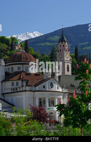 Kurpark von Meran, Vinschgau, Südtirol, Italien Stockfoto