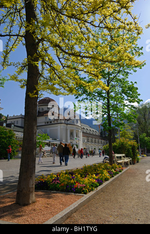 Kurpark von Meran, Vinschgau, Südtirol, Italien Stockfoto