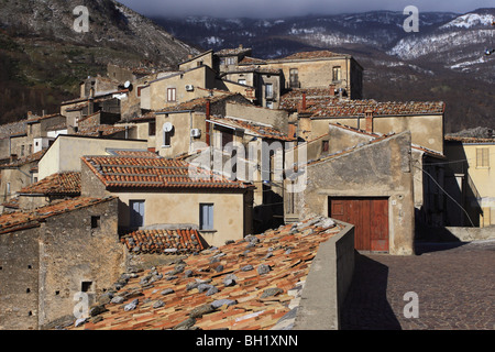 San Donato di Ninea, Italien, traditionelle Stadt Stockfoto