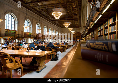 New York Public Library, USA Stockfoto