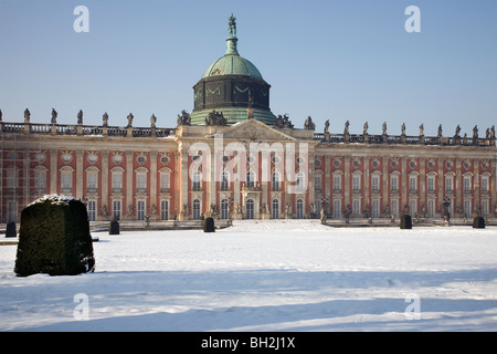 Neues Palais, Potsdam, Brandenburg, Deutschland Stockfoto