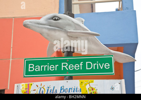 San Pedro, Ambergris Caye, Belize Stockfoto