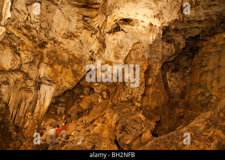 Parque Nacional Grutas de umso, umso Höhlen, Alta Verapaz, Guatemala. Stockfoto